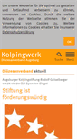 Mobile Screenshot of kolpingwerk-augsburg.de